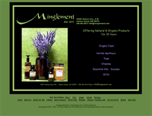 Tablet Screenshot of minglement.com